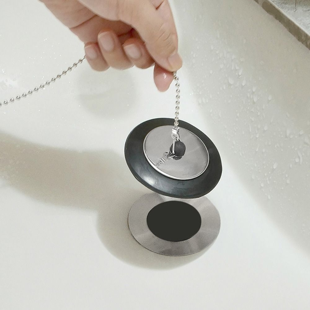 1Pcs Durable Rubber Tub Stoppe – обзор и цена Drain Pipe Clip