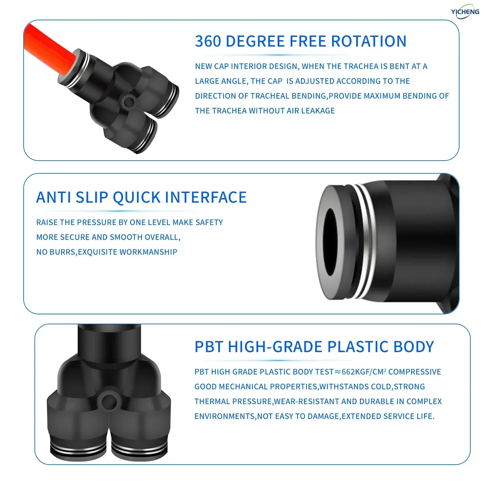 10MM ID Hose Connector Y Split – обзор и цена Push Fit Connector