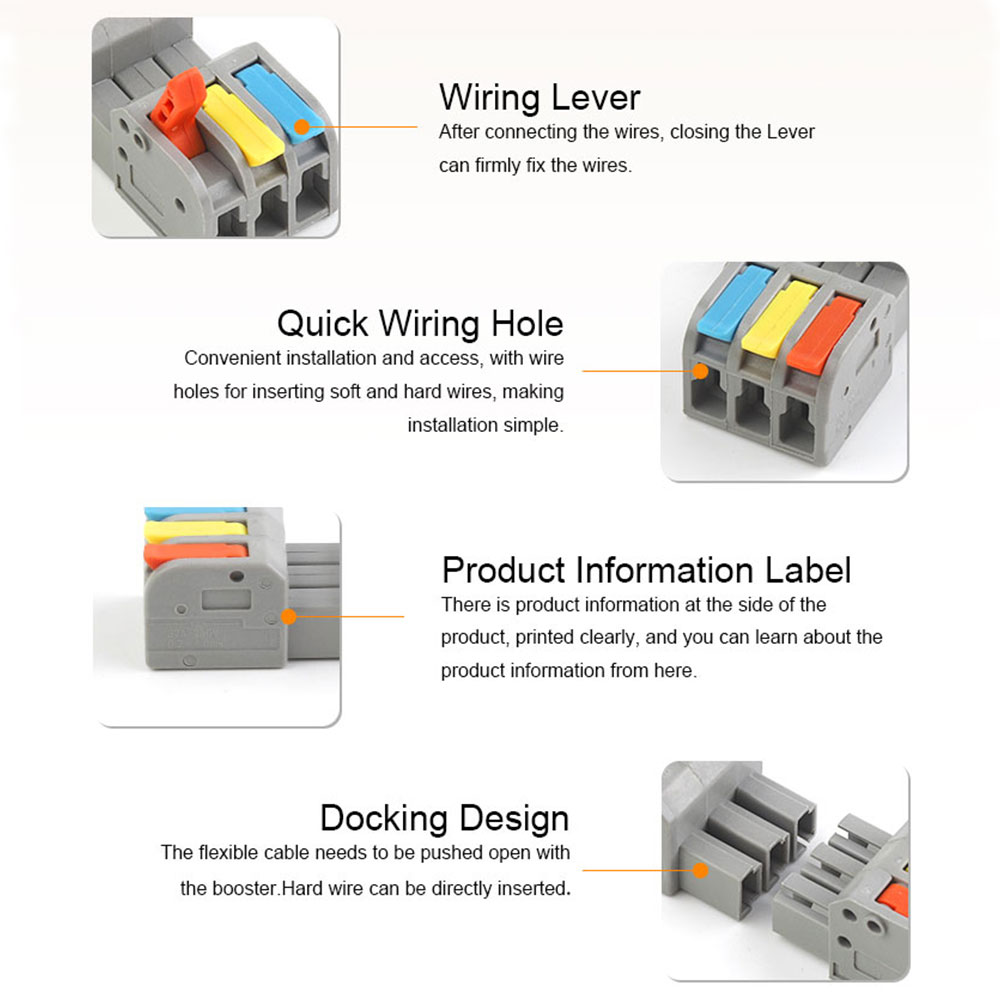 5Pcs DF-2604D Mini Docking Qui – обзор и цена Push Fit Connector