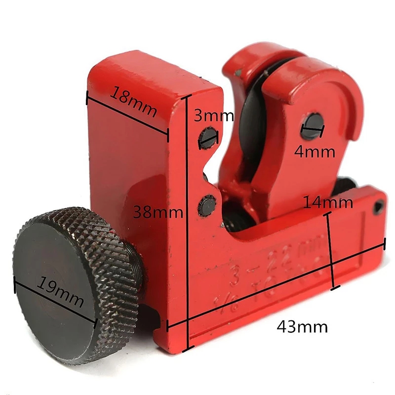 1PC 3-22/3-16mm Mini Alloy Ste – обзор и цена Pipe Cutter Ratchet