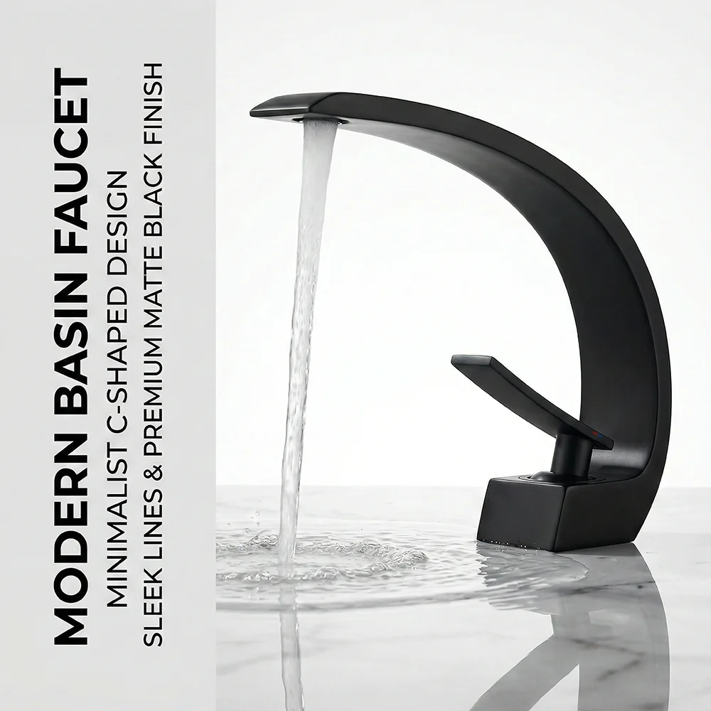 Matte Black Bathroom Faucet, A – обзор и цена Silicone Tap Washer