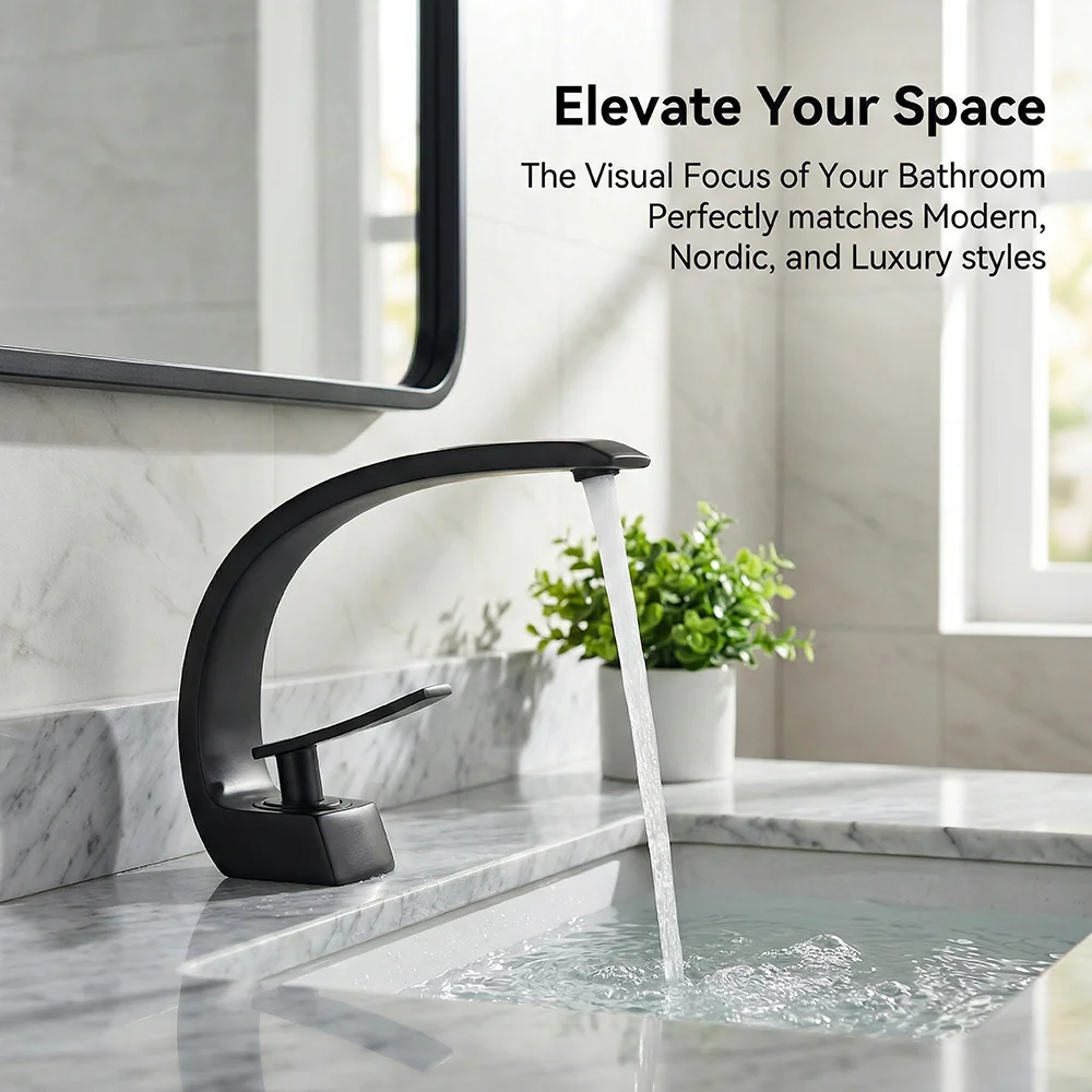 Matte Black Bathroom Faucet, A – обзор и цена Silicone Tap Washer