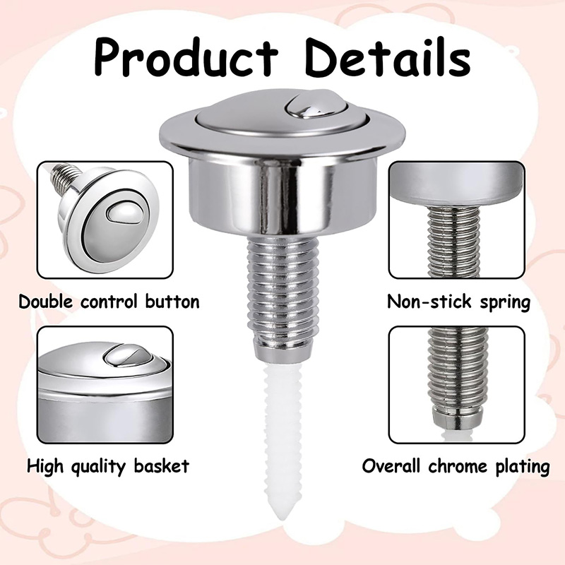 Dual Flush Toilet Button Flush – обзор и цена Toilet Fill Valve