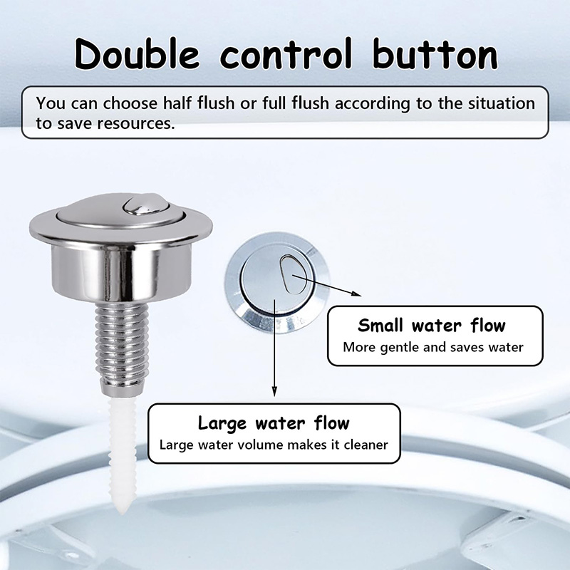 Dual Flush Toilet Button Flush – обзор и цена Toilet Fill Valve
