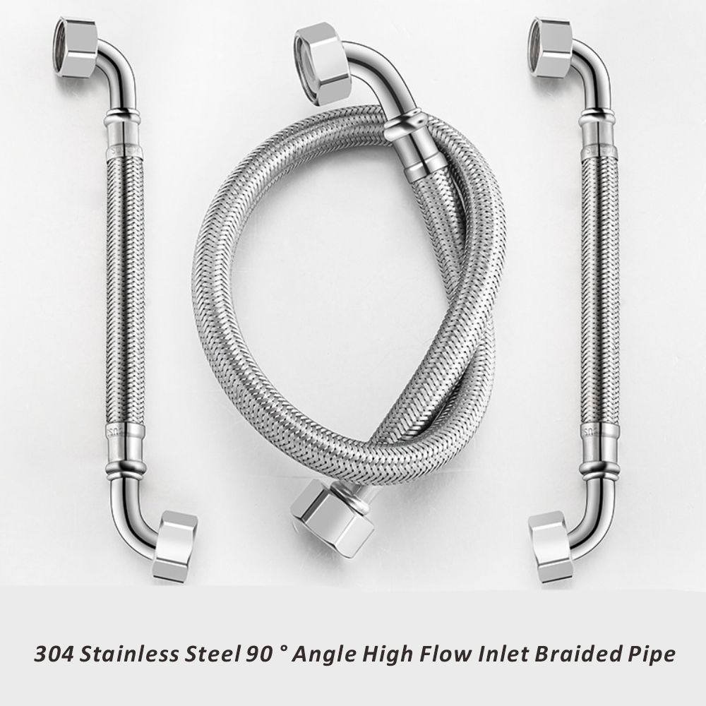 New 90° Bend Pipe Pipe Toilet  – обзор и цена Flexible Hose Braided