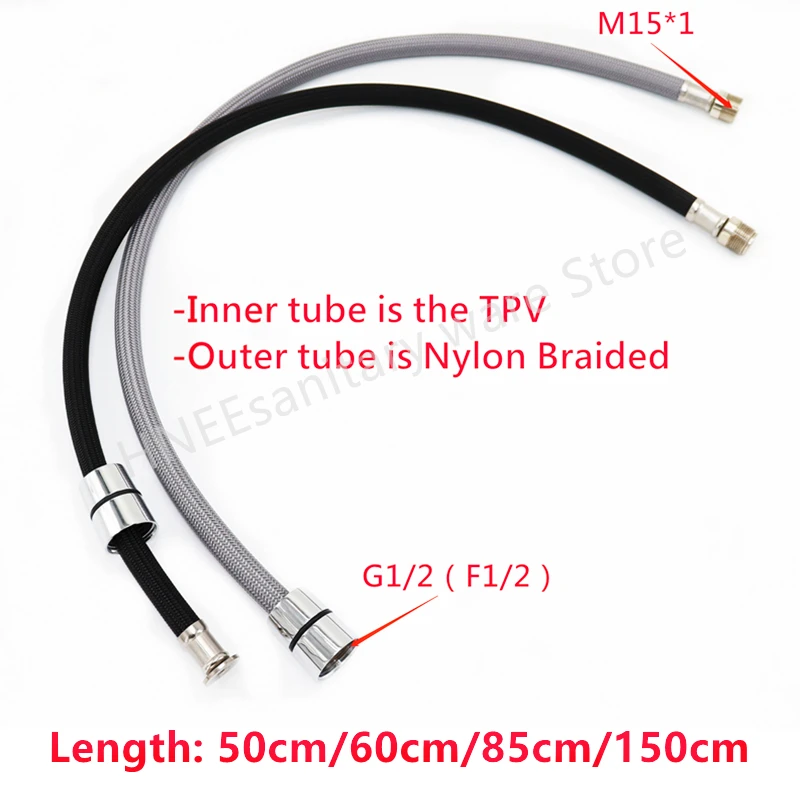 50cm/60cm/85cm/150cm F1/2 M15* – обзор и цена Flexible Hose Braided