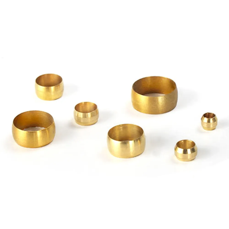 10Pcs Brass Double taper ferru – обзор и цена Compression Fitting Brass