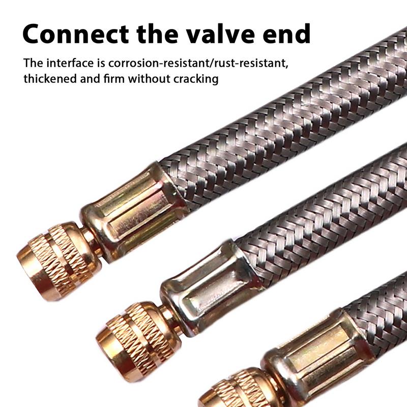 1Piece Truck Valve Extension F – обзор и цена Flexible Hose Braided