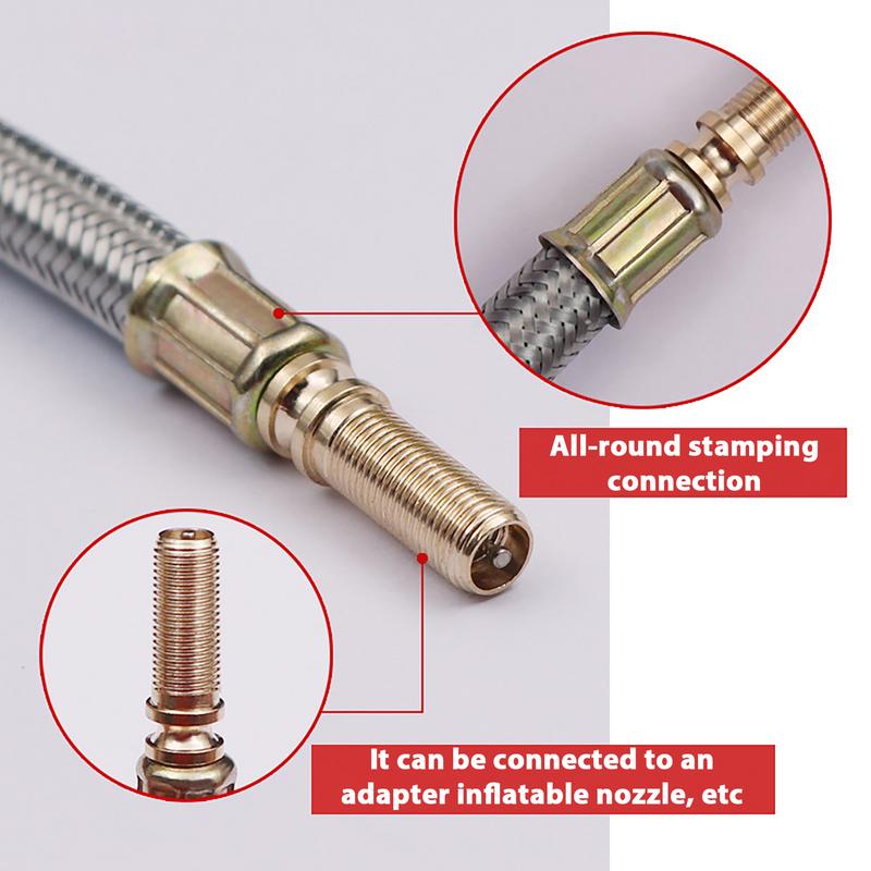 1Piece Truck Valve Extension F – обзор и цена Flexible Hose Braided