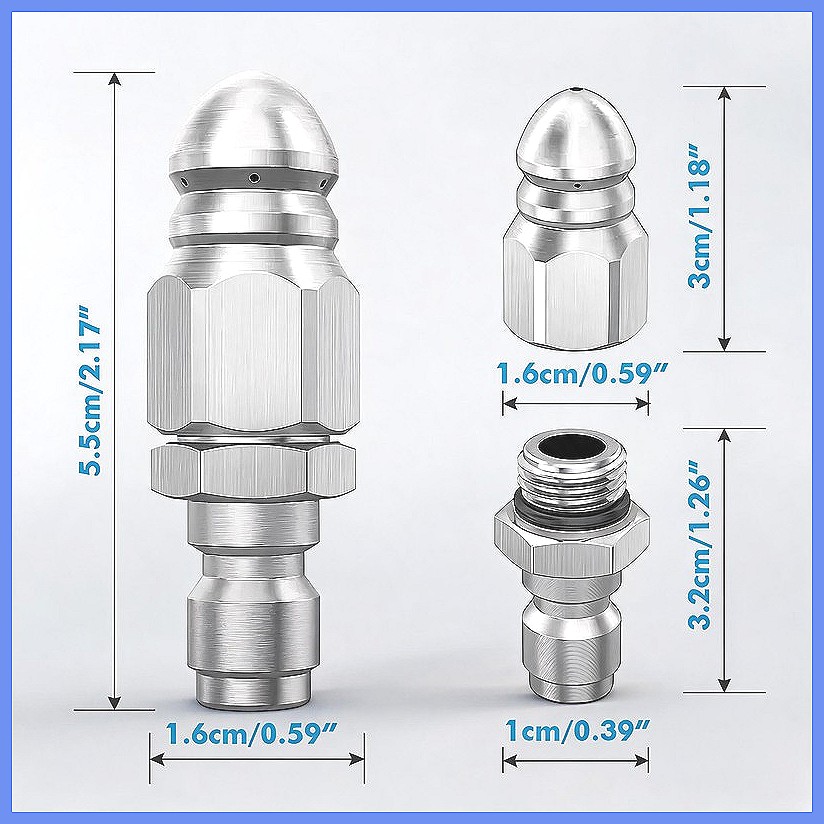 1Pc Water Jet High Pressure Sp – обзор и цена Drain Pipe Clip