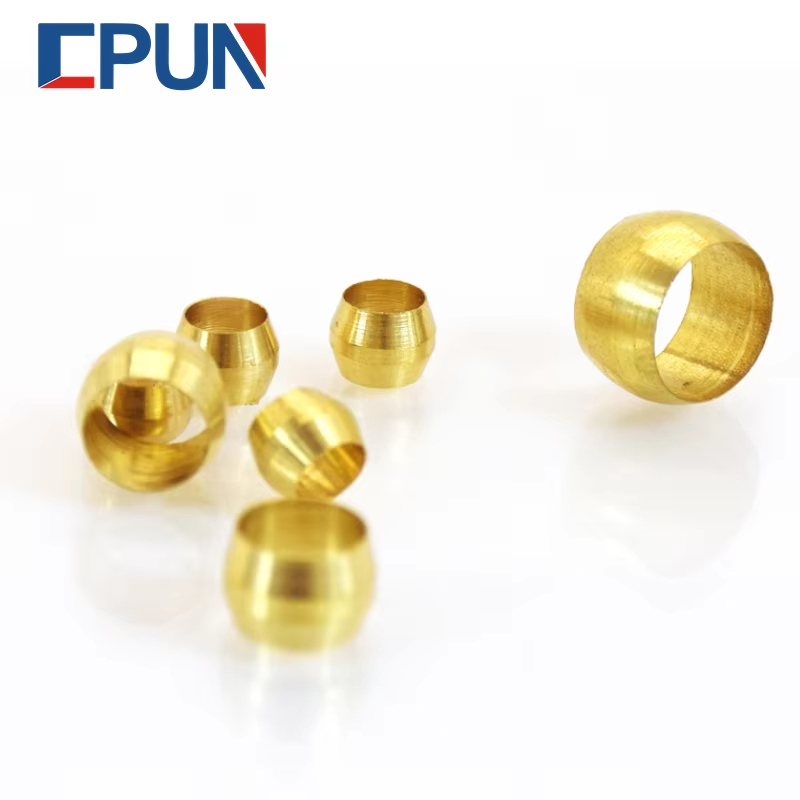 10pc Brass Double taper ferrul – обзор и цена Compression Fitting Brass