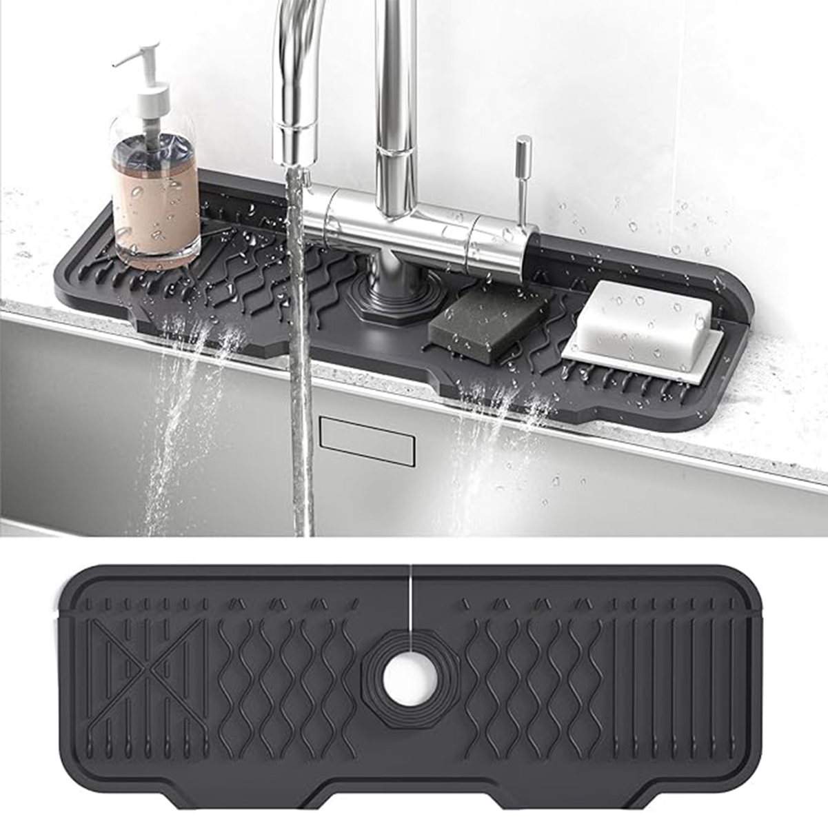 1Pcs Silicone Faucet Mat Water – обзор и цена Silicone Tap Washer