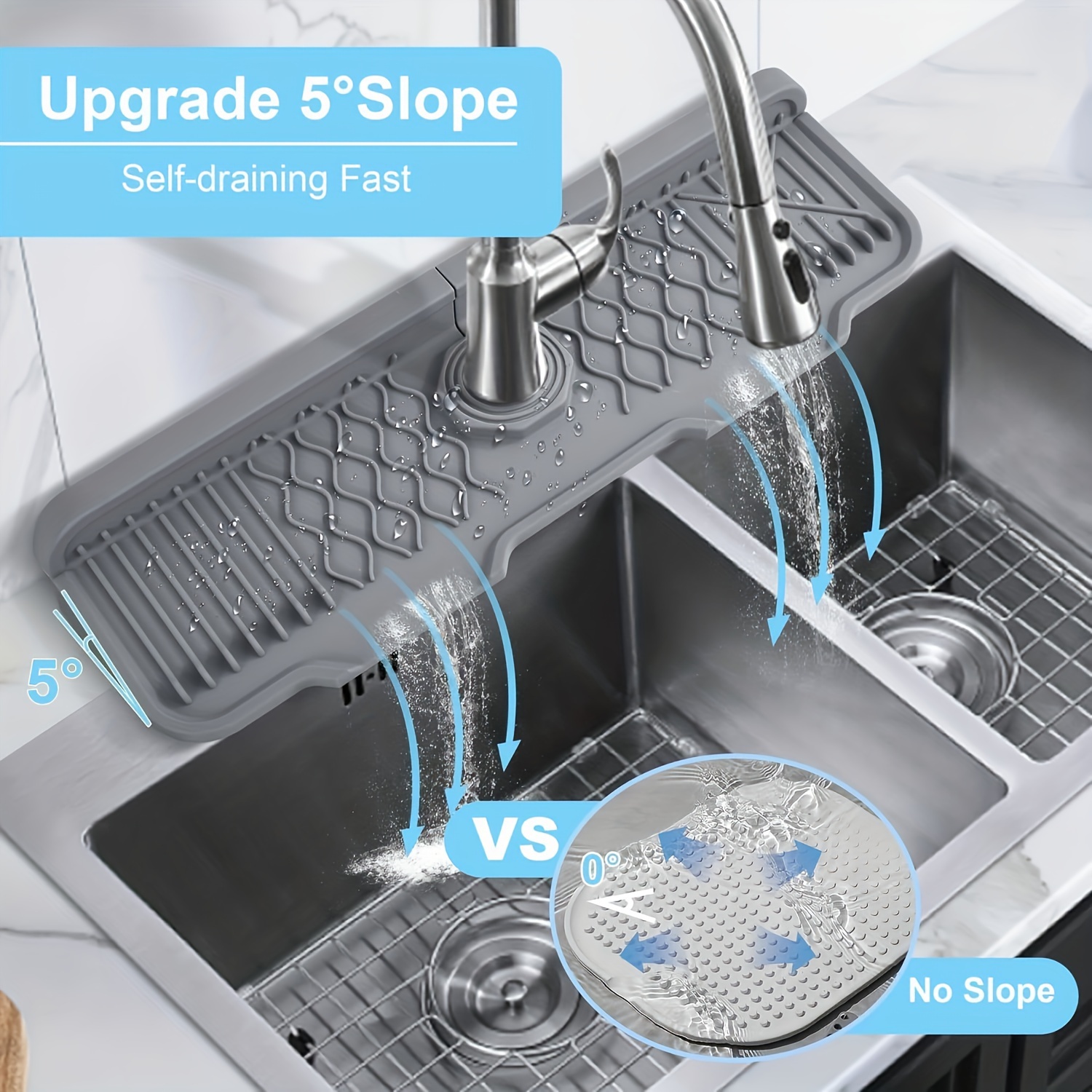1Pcs Silicone Faucet Mat Water – обзор и цена Silicone Tap Washer