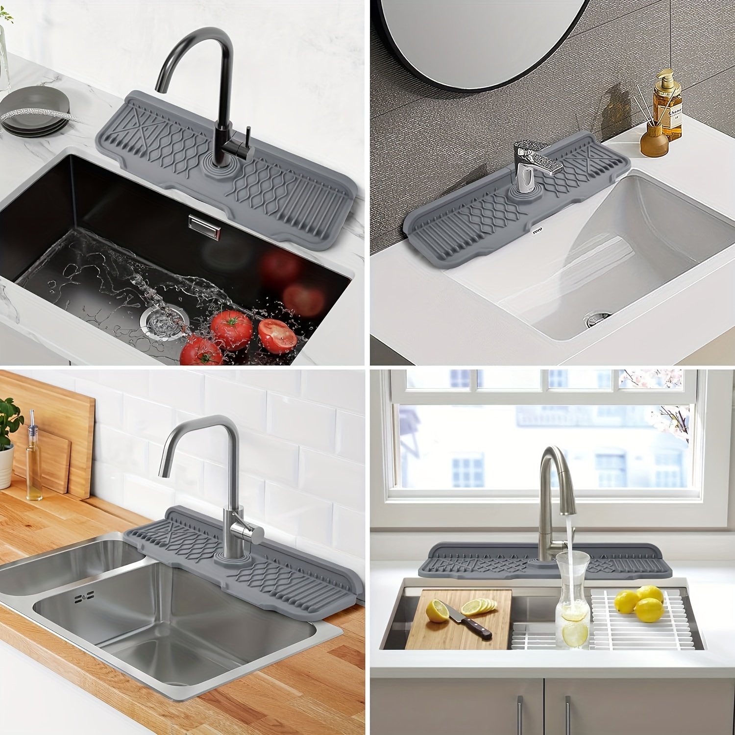 1Pcs Silicone Faucet Mat Water – обзор и цена Silicone Tap Washer