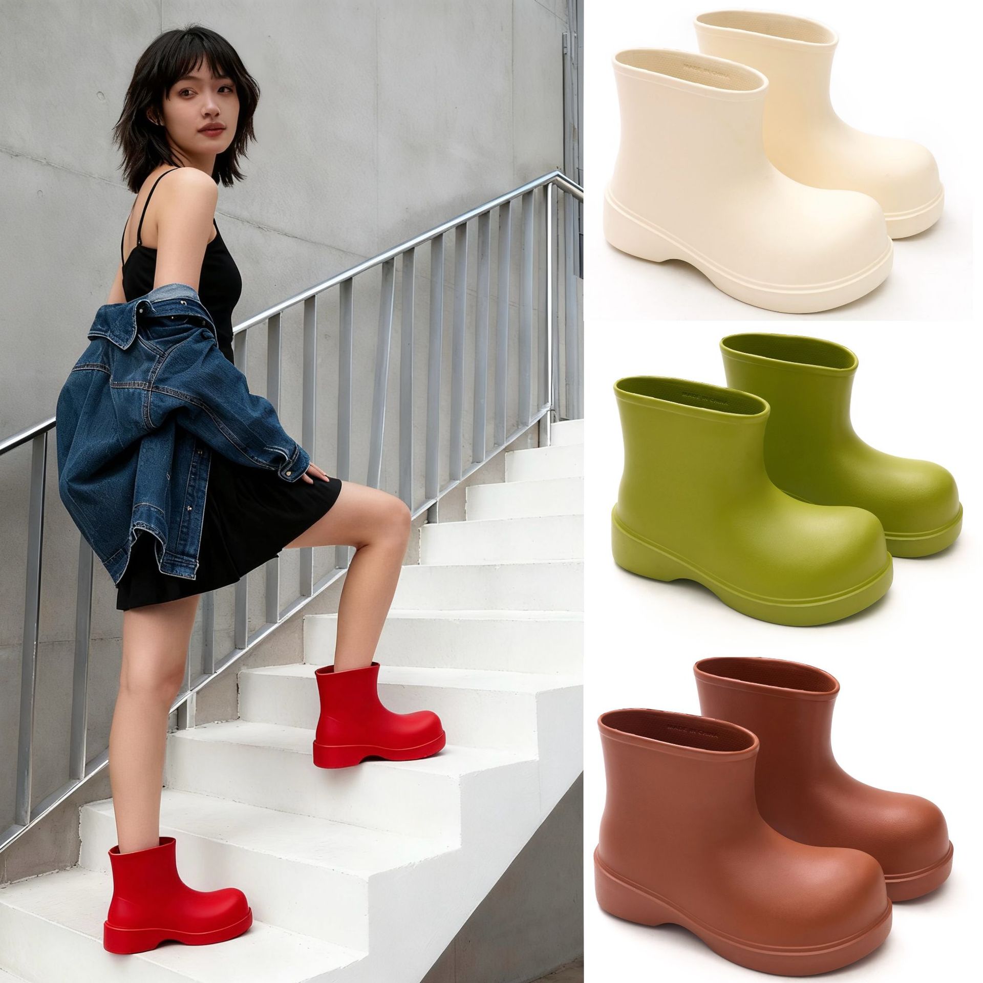 Korean rain boots 2025 women's – обзор и цена Pipe Bending Spring