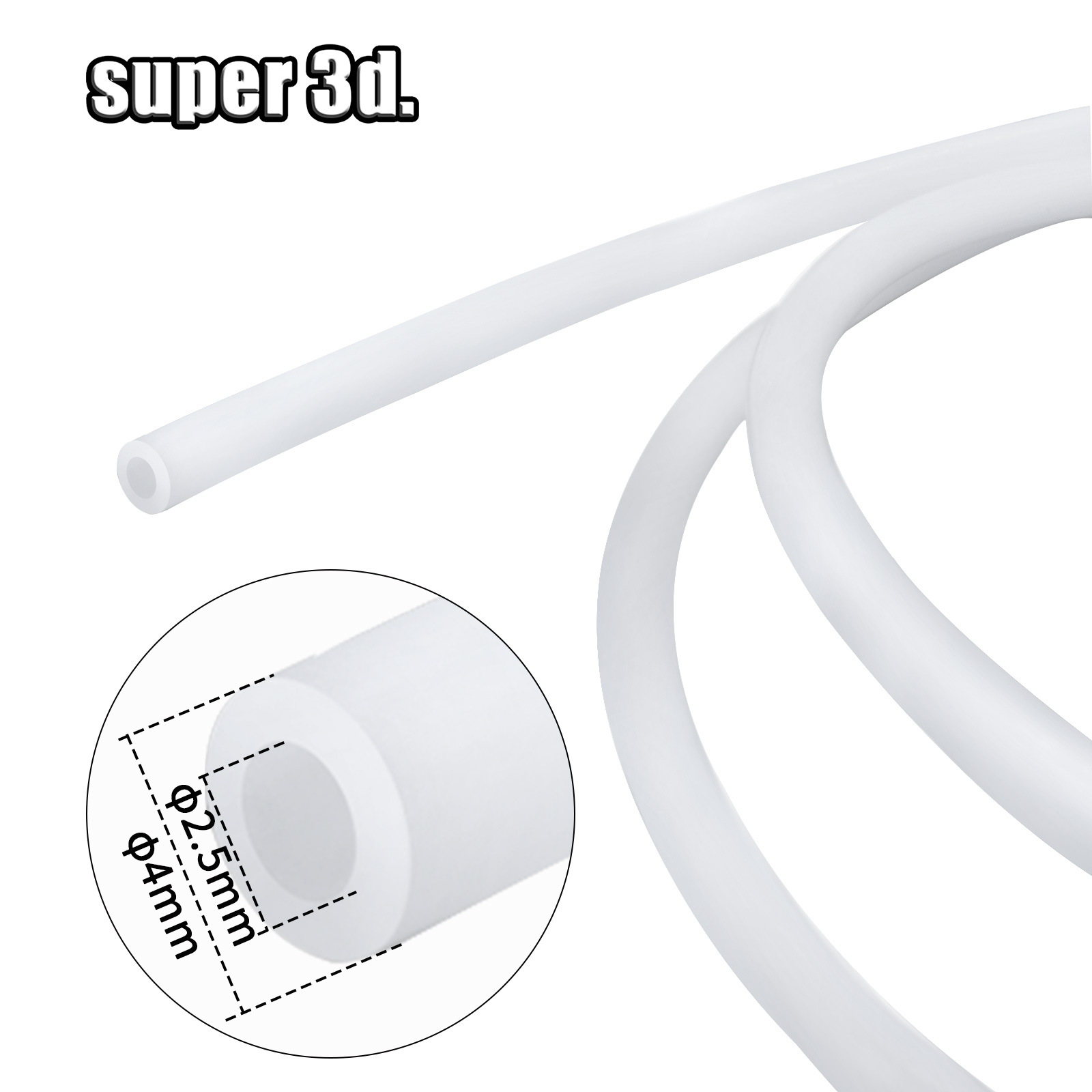 1/2/50M Bambu Lab PTFE Tube ID – обзор и цена Ptfe Tape Thread