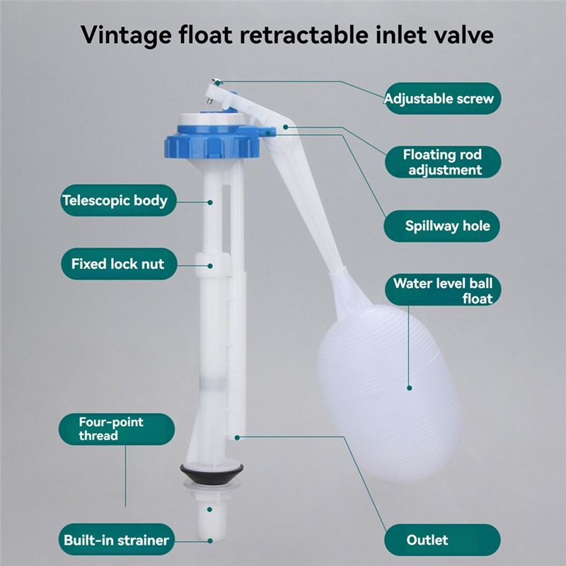B52C Adjustable Old Type Toile – обзор и цена Float Ball Valve