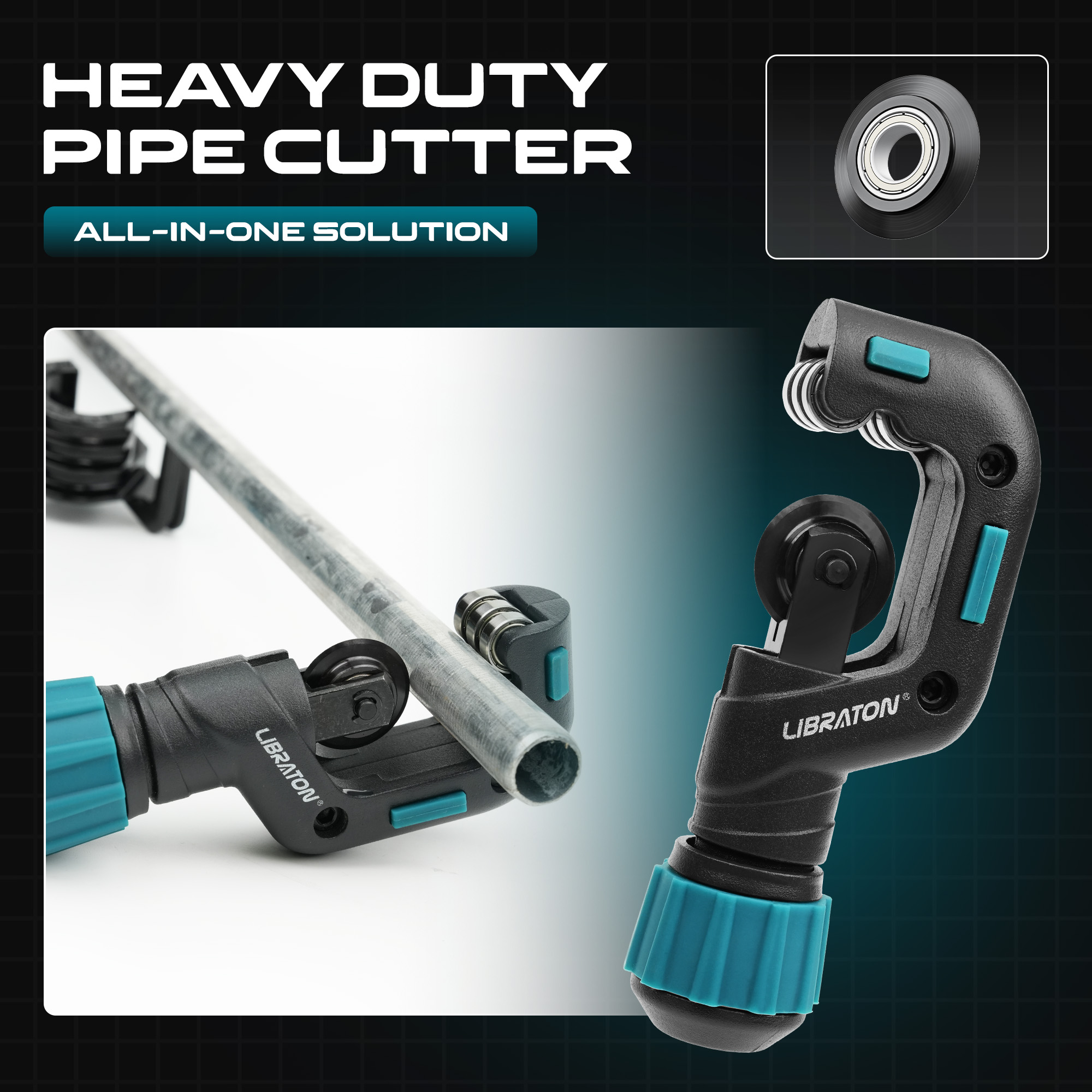 LIBRATON Pipe Cutter With Blad – обзор и цена Pipe Cutter Ratchet