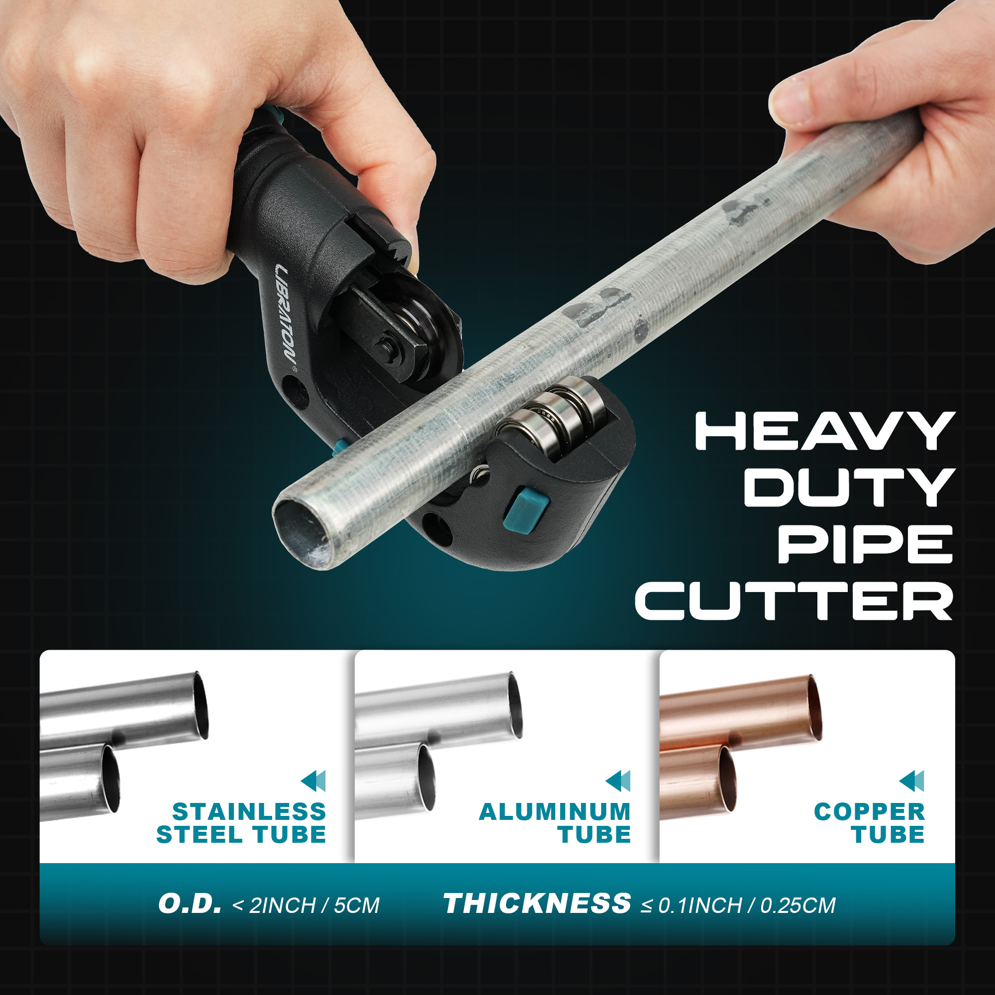 LIBRATON Pipe Cutter With Blad – обзор и цена Pipe Cutter Ratchet