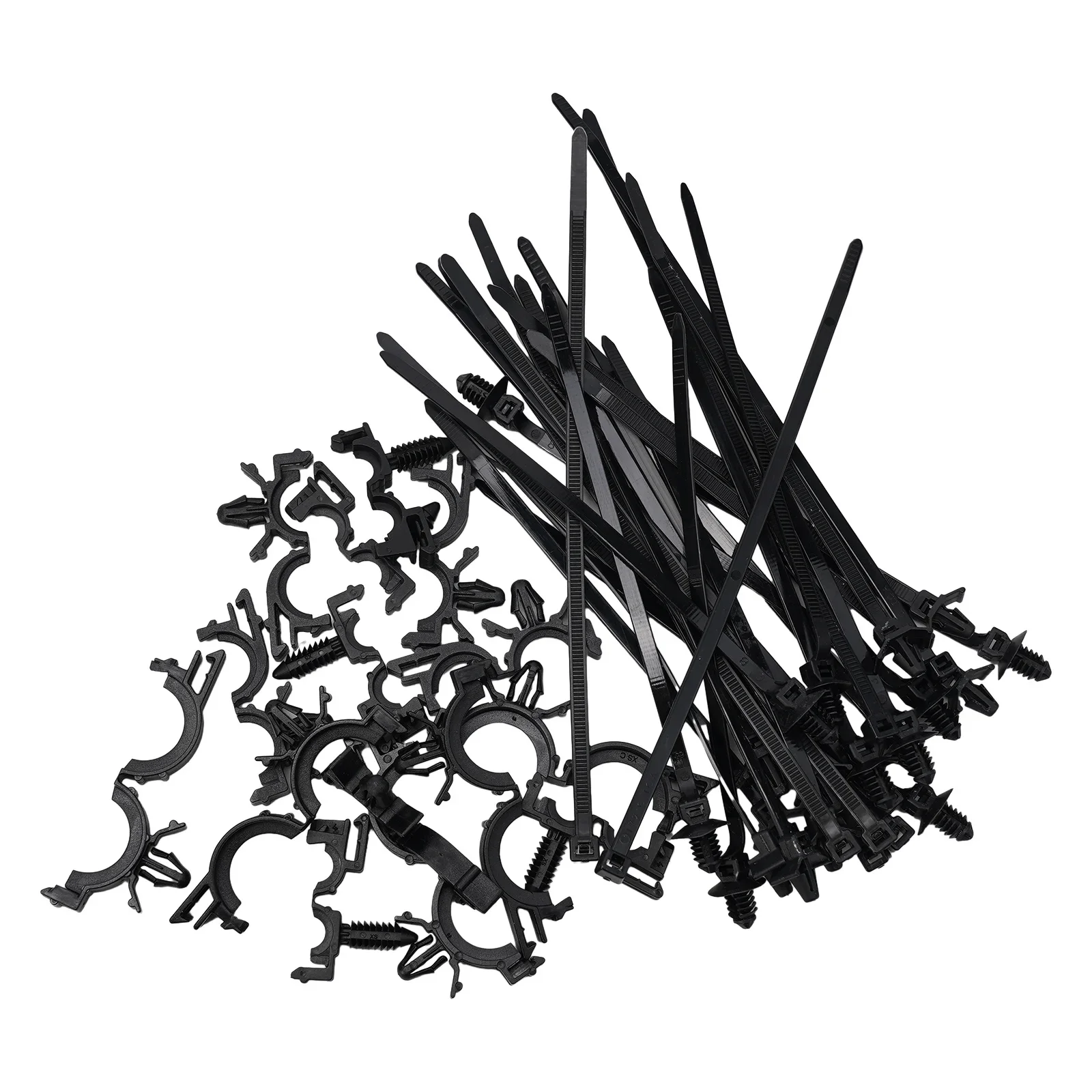 45Pcs Universal ﻿car Wire Harn – обзор и цена Plastic Pipe Clip