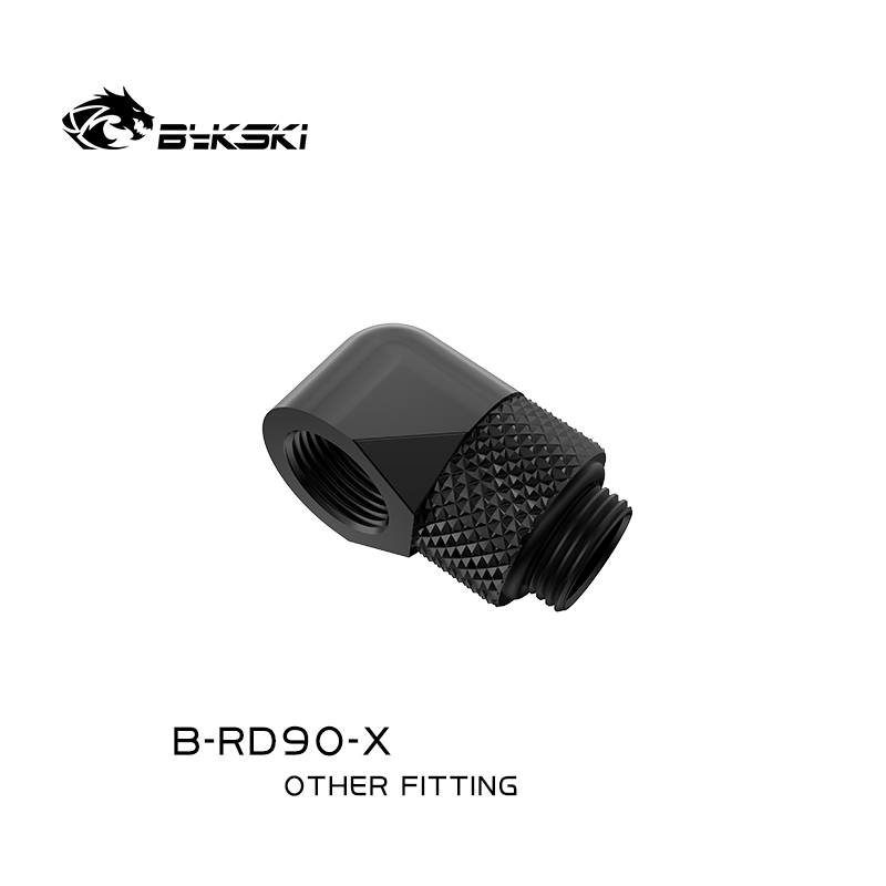 Bykski B-RD90-X 90 Degree Bras – обзор и цена Compression Fitting Brass