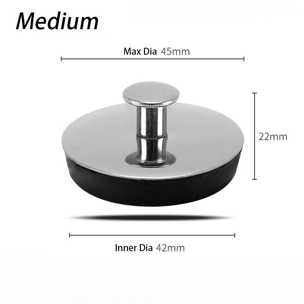 1Pcs Stainless Steel Bath Plug – обзор и цена Drain Pipe Clip