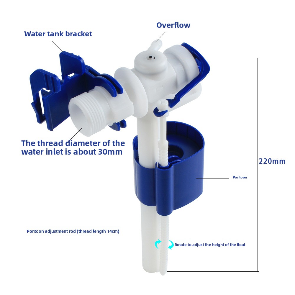 Toilet Fill Valve Flushing Val – обзор и цена Toilet Fill Valve