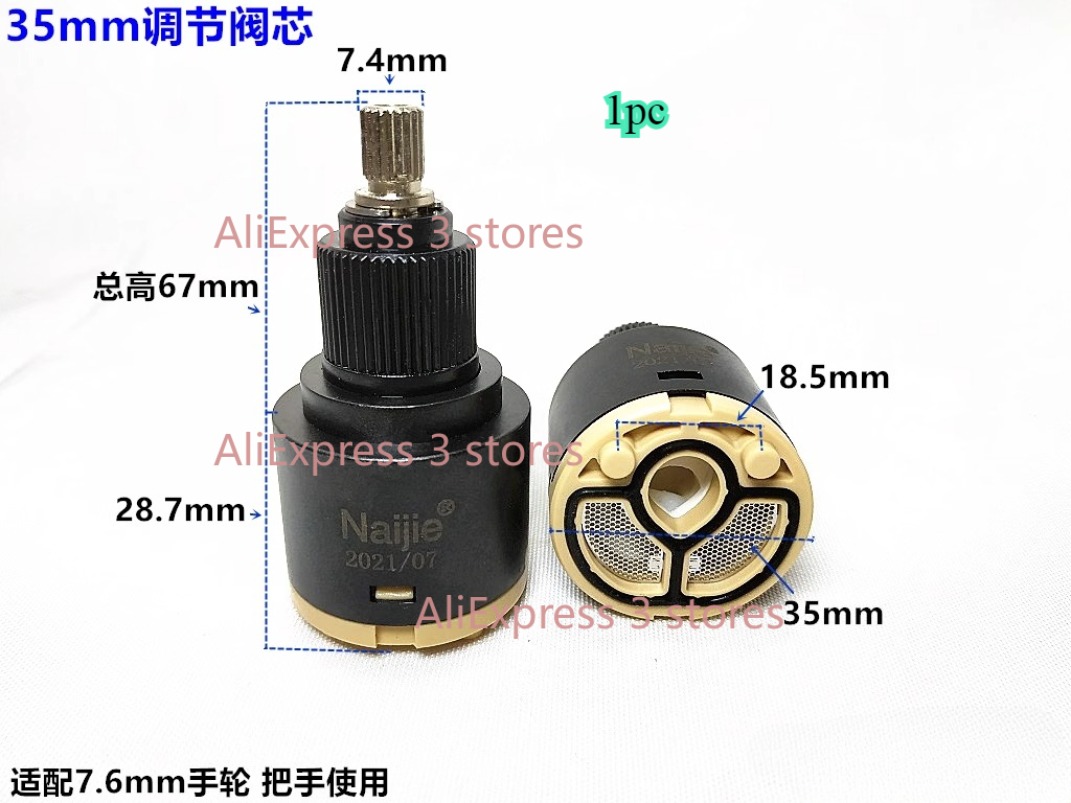 1pcs 28mm/35mm/40mm Water Mixe – обзор и цена Basin Mixer Cartridge
