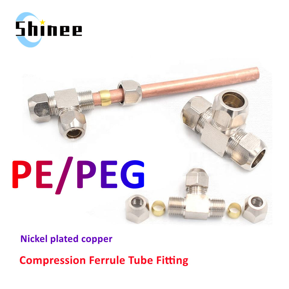 1PCS Pneumatic Fittings Brass  – обзор и цена Compression Fitting Brass