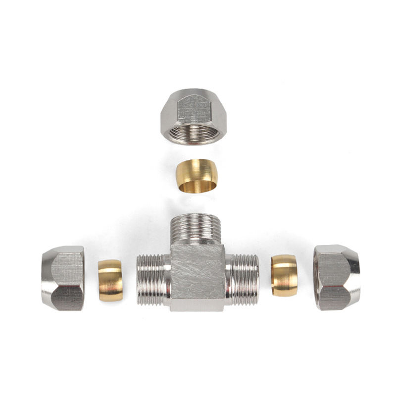 1PCS Pneumatic Fittings Brass  – обзор и цена Compression Fitting Brass