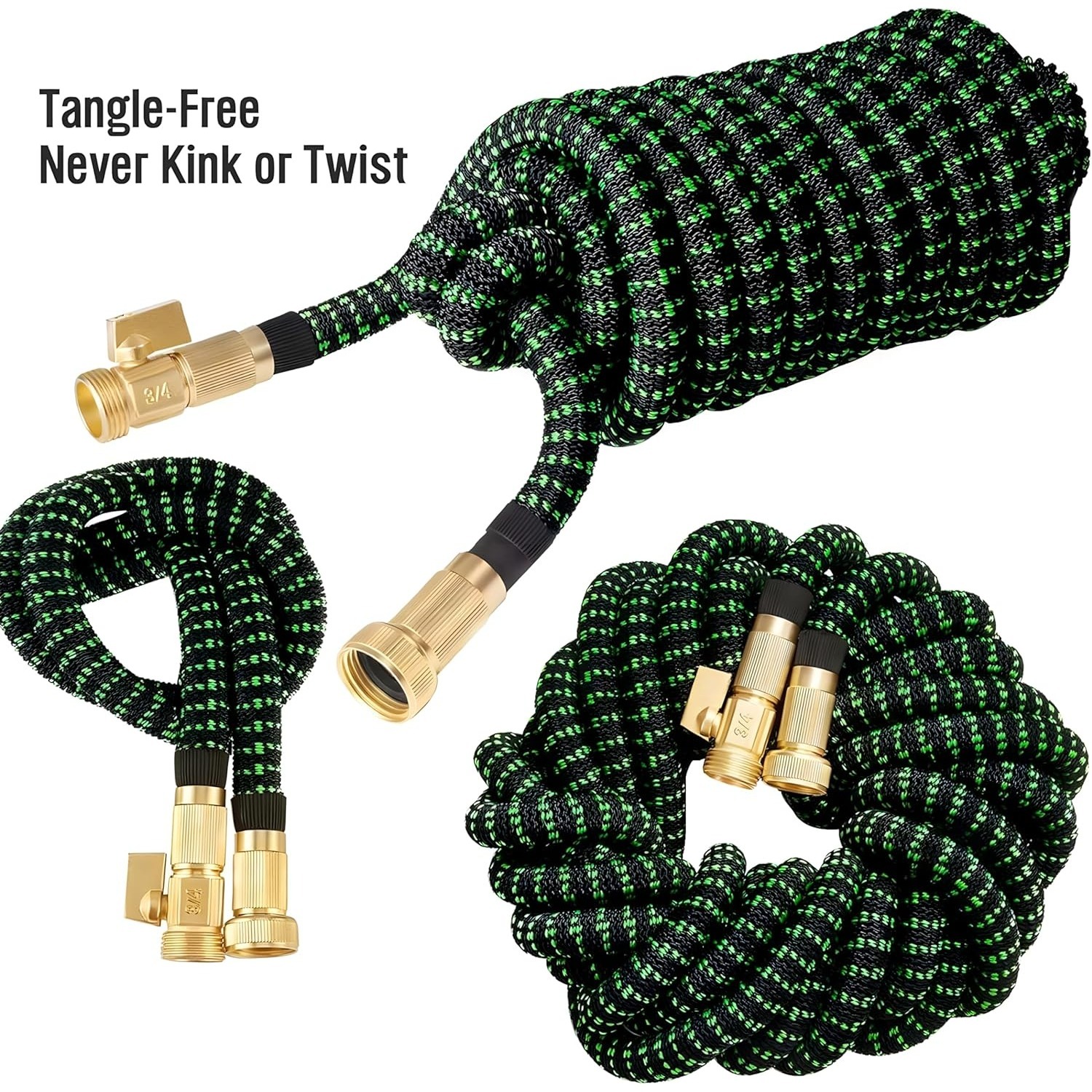 Non-Expandable Garden Hose wit – обзор и цена Flexible Hose Braided