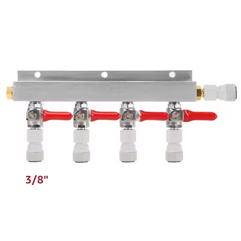 IMAICTUU 4 Way Gas Manifold Co – обзор и цена Push Fit Connector