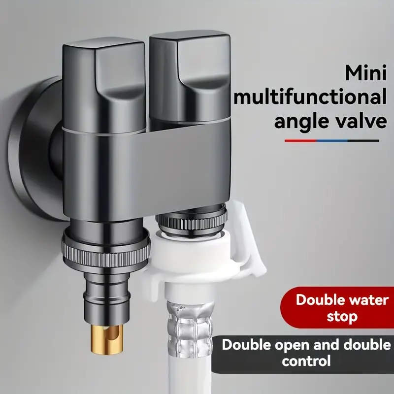 Stainless steel double outlet  – обзор и цена Toilet Fill Valve