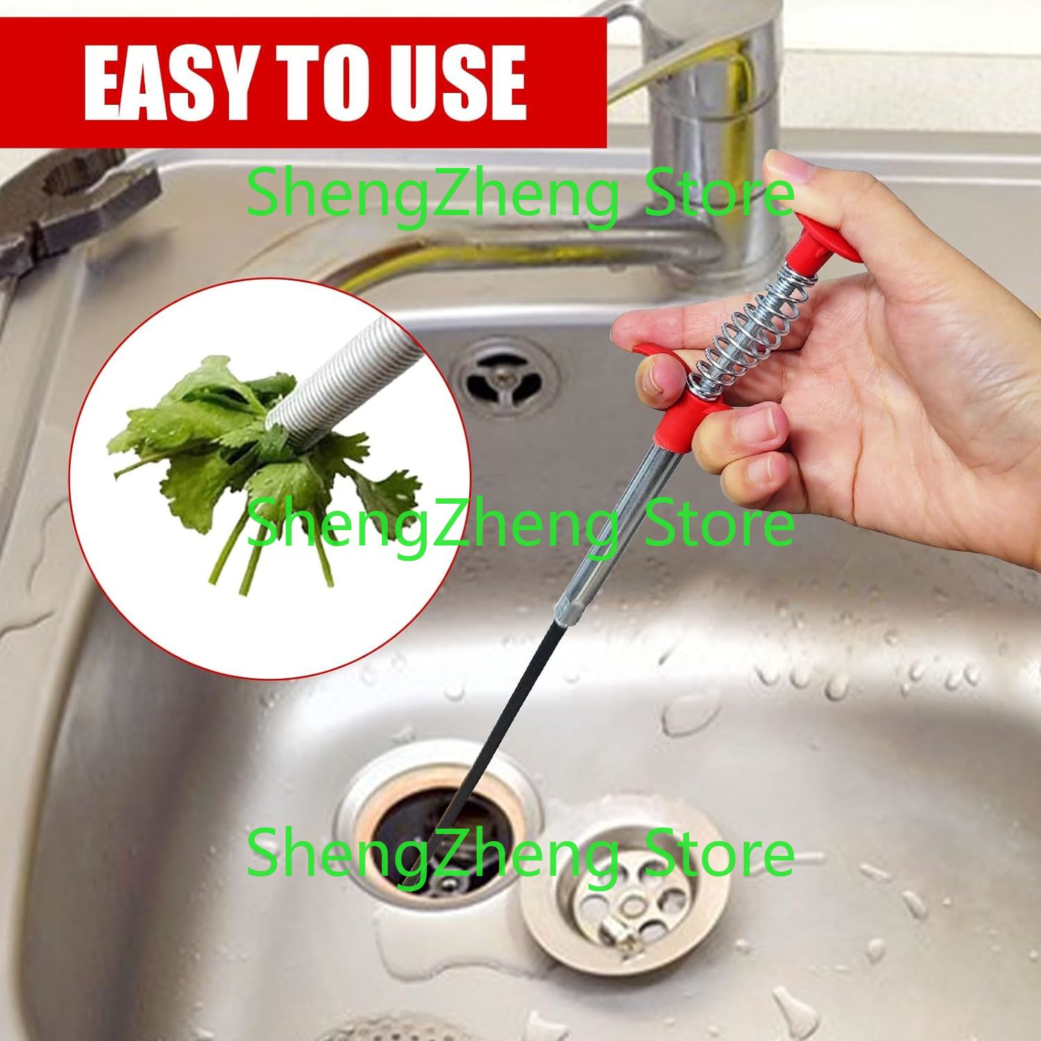1Pcs Drain Snake Hair Drain Cl – обзор и цена Drain Snake Flexible