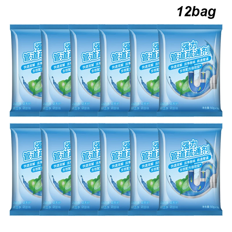 12bags Household drain cleaner – обзор и цена Pipe Freeze Spray