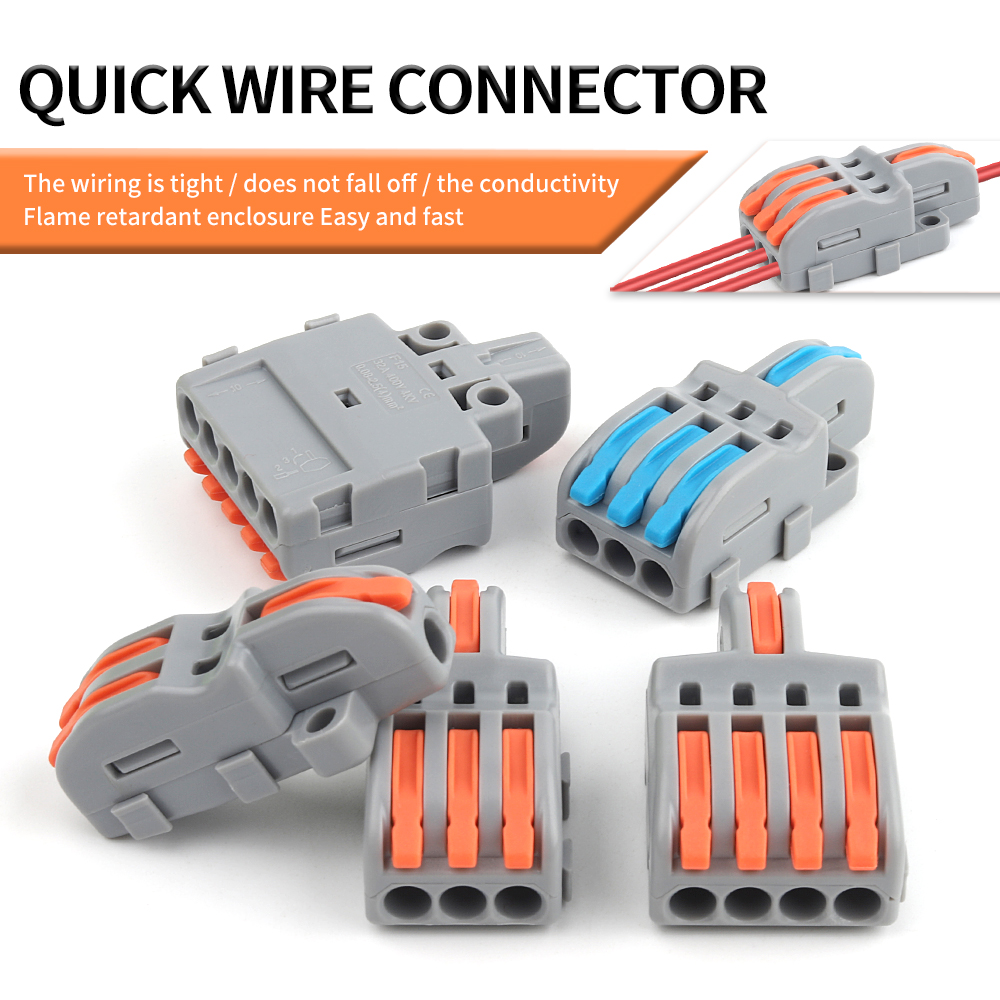 10/100PCS Electrical Cable Con – обзор и цена Push Fit Connector