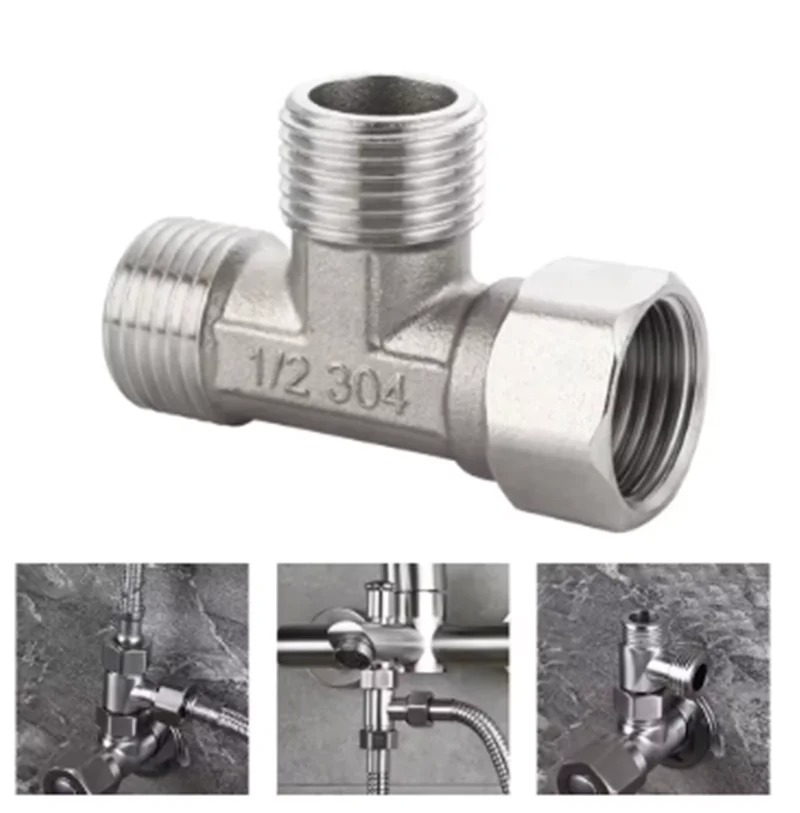 Stainless Steel T Adapter G1/  – обзор и цена Shower Valve Cartridge
