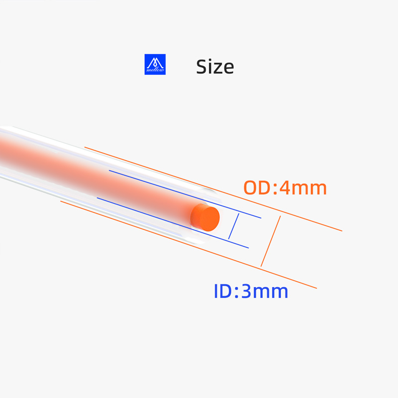 Mellow Semi Transparency ID3mm – обзор и цена Ptfe Tape Thread