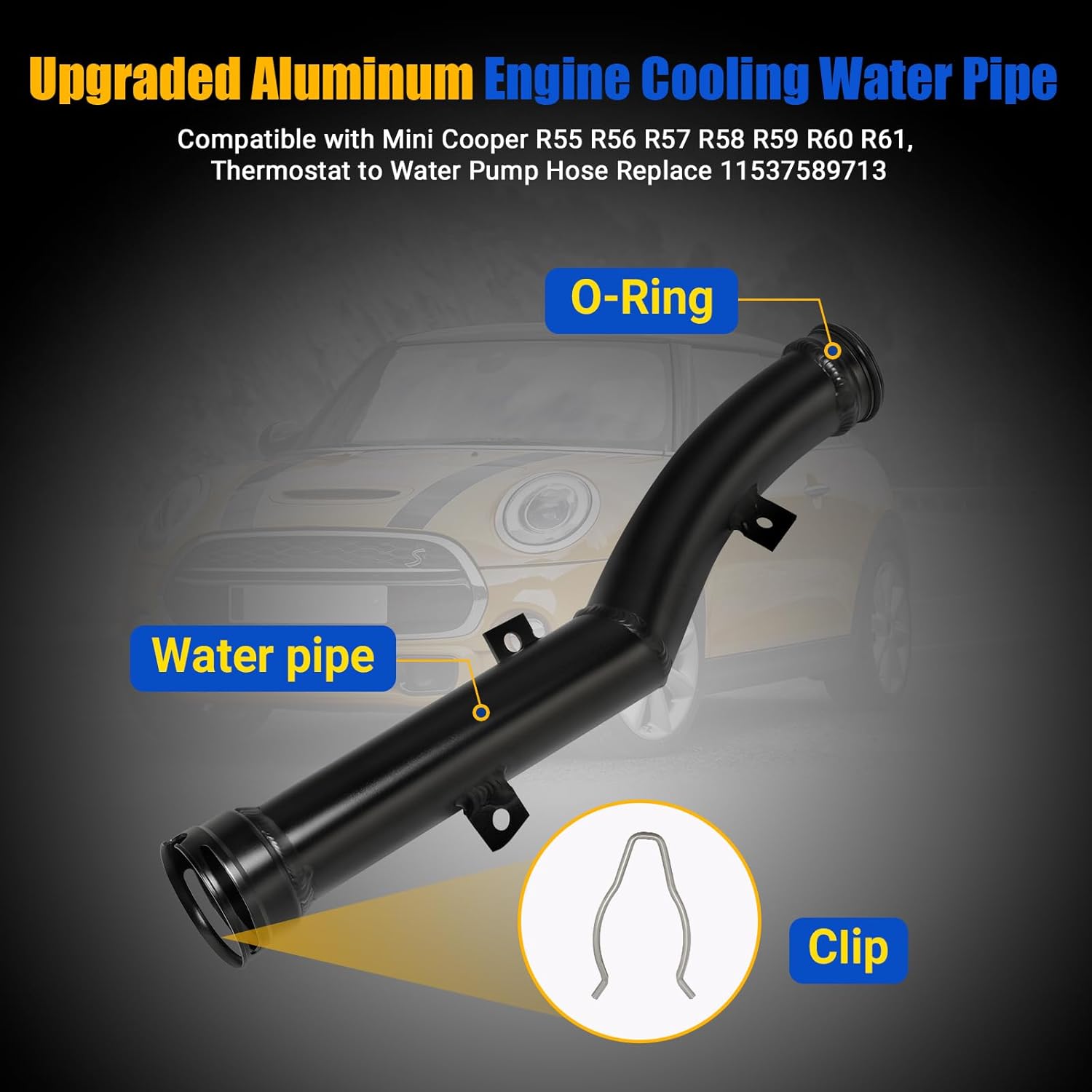 Car Engine Coolant Water Pump  – обзор и цена Plastic Pipe Clip