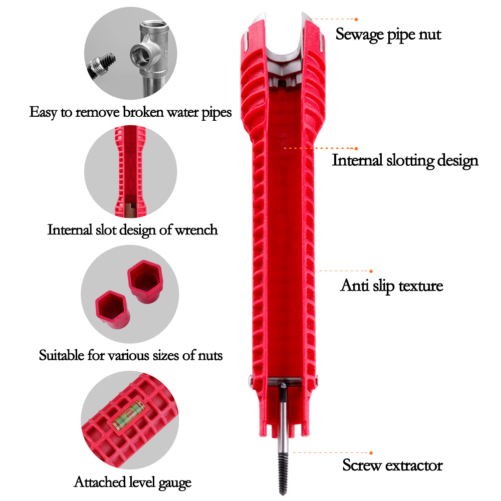 Three head red Sink wrench 8-i – обзор и цена Pipe Freeze Spray