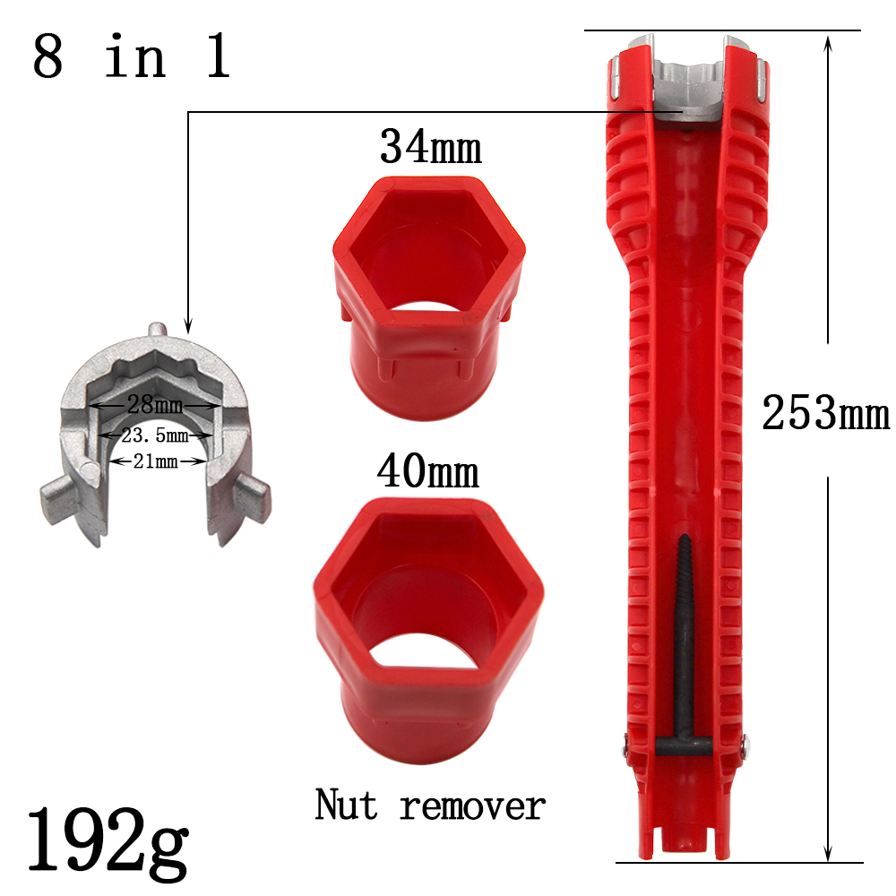 Three head red Sink wrench 8-i – обзор и цена Pipe Freeze Spray
