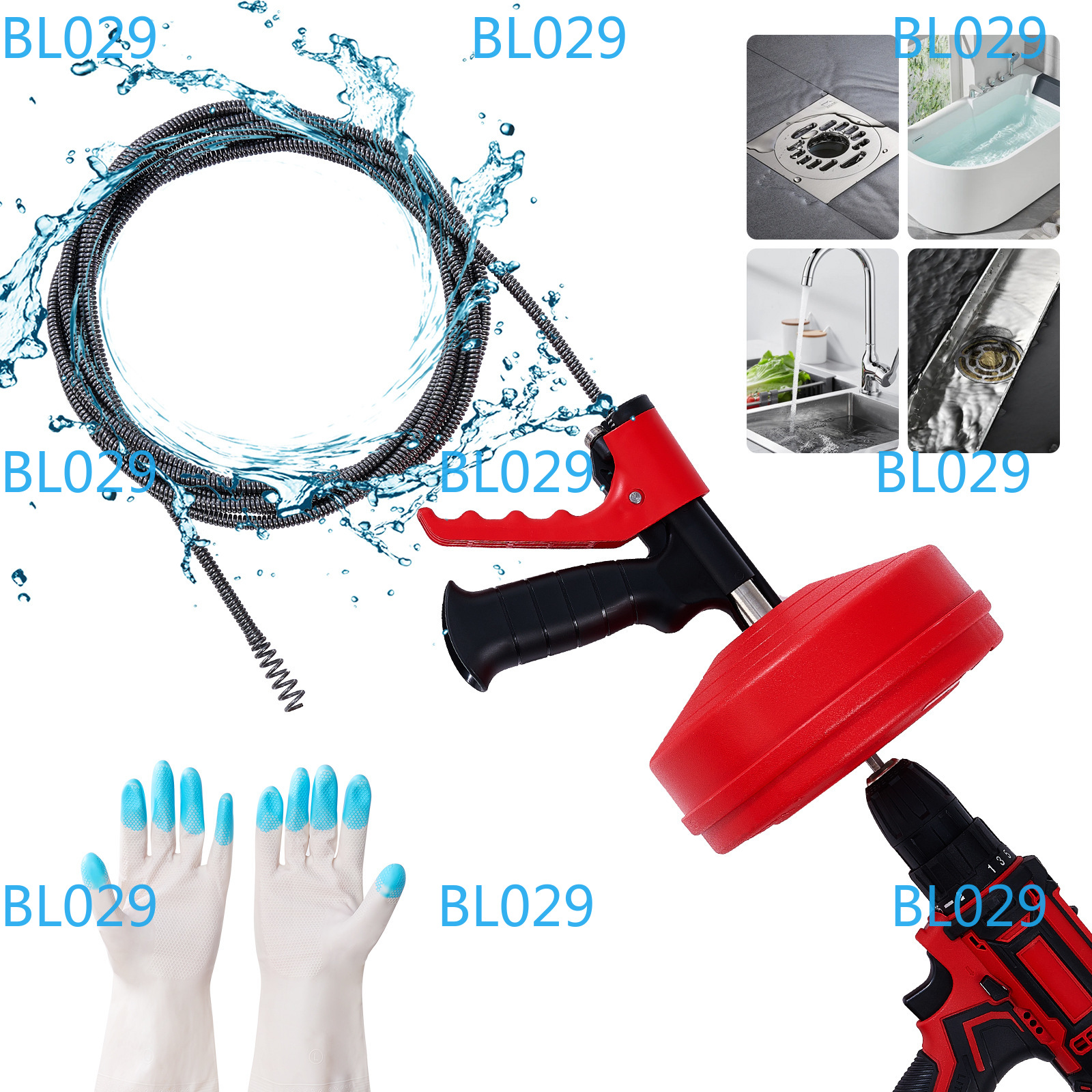 Professional Drain Snake Auger – обзор и цена Drain Snake Flexible
