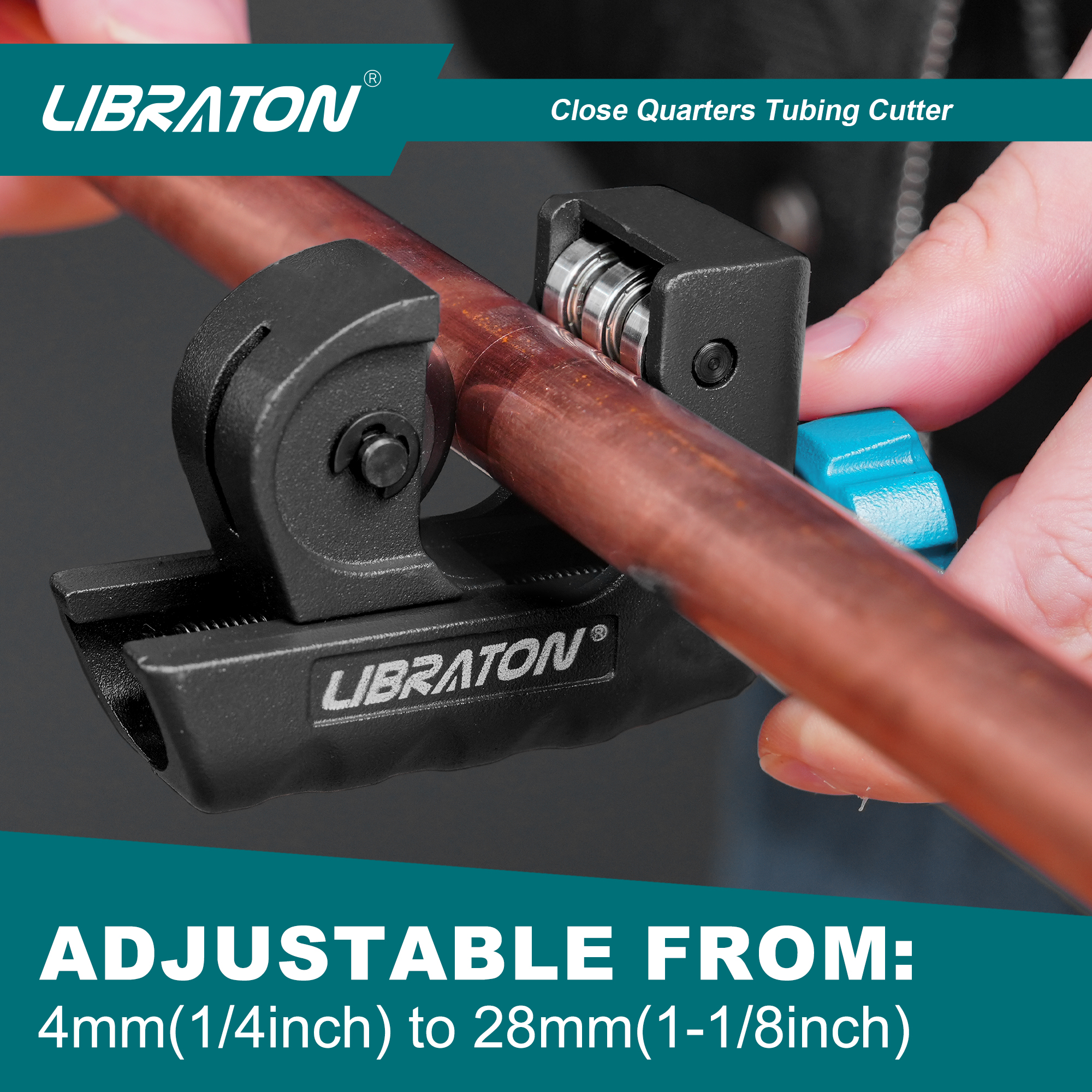 Libraton Tubing Cutter 4mm to  – обзор и цена Pipe Cutter Ratchet