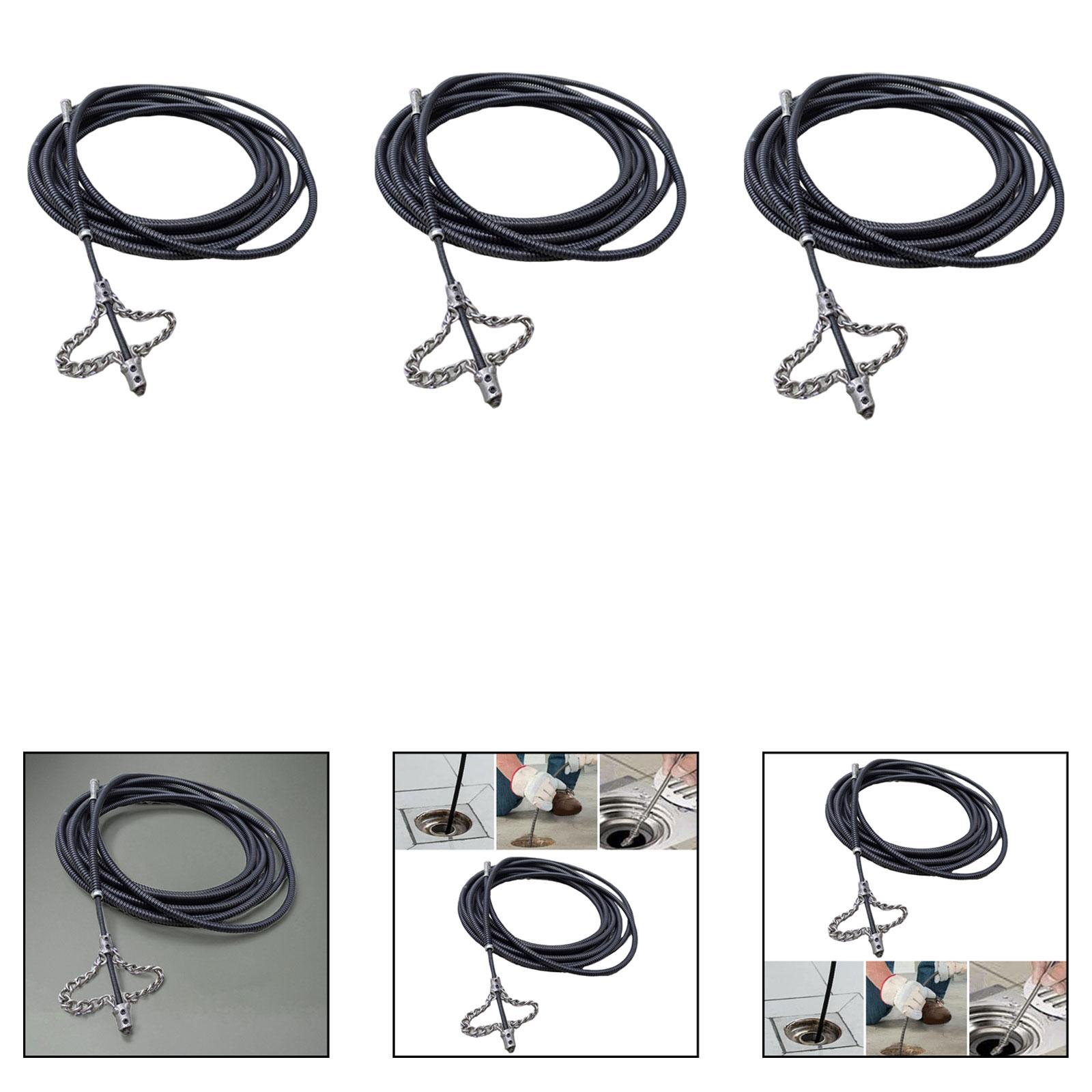 Plumbing Snake Metal Drain Cle – обзор и цена Drain Snake Flexible