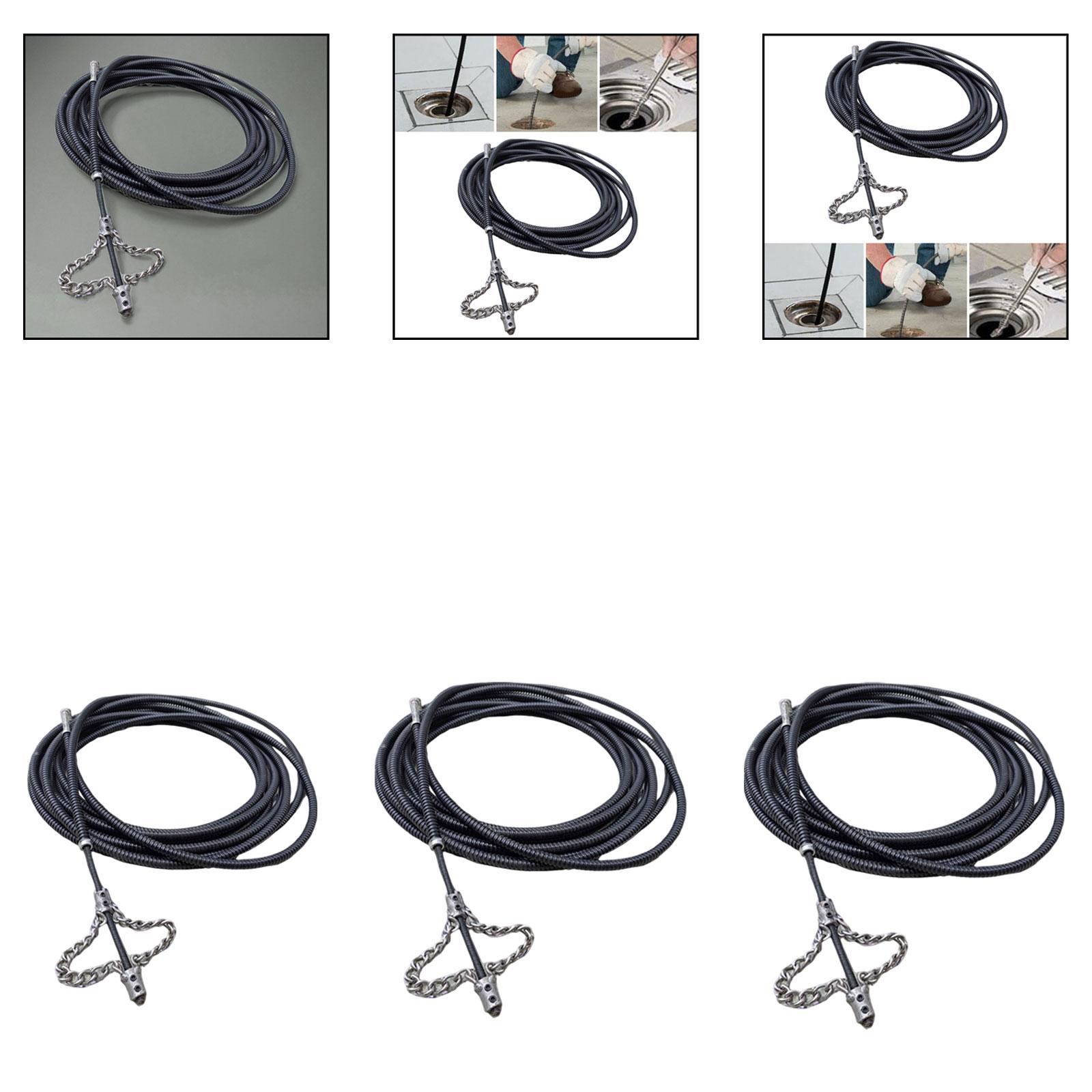 Plumbing Snake Metal Drain Cle – обзор и цена Drain Snake Flexible