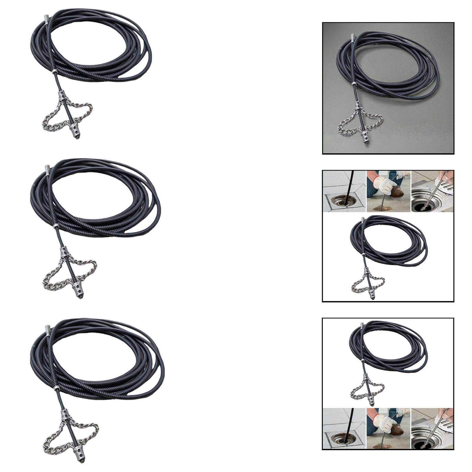 Plumbing Snake Metal Drain Cle – обзор и цена Drain Snake Flexible