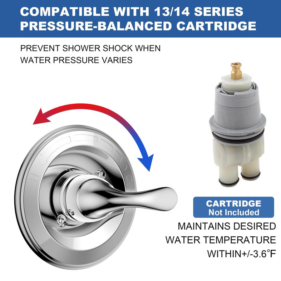 for D Faucet 13 Series SingleF – обзор и цена Shower Valve Cartridge