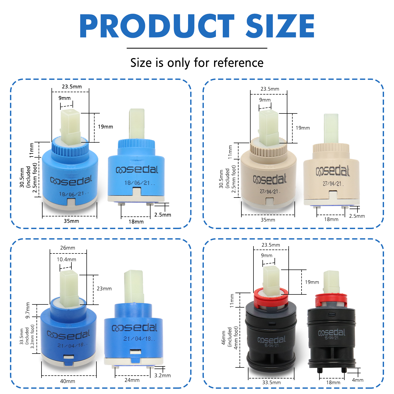 1pc Watersaving Replacement Ce – обзор и цена Basin Mixer Cartridge