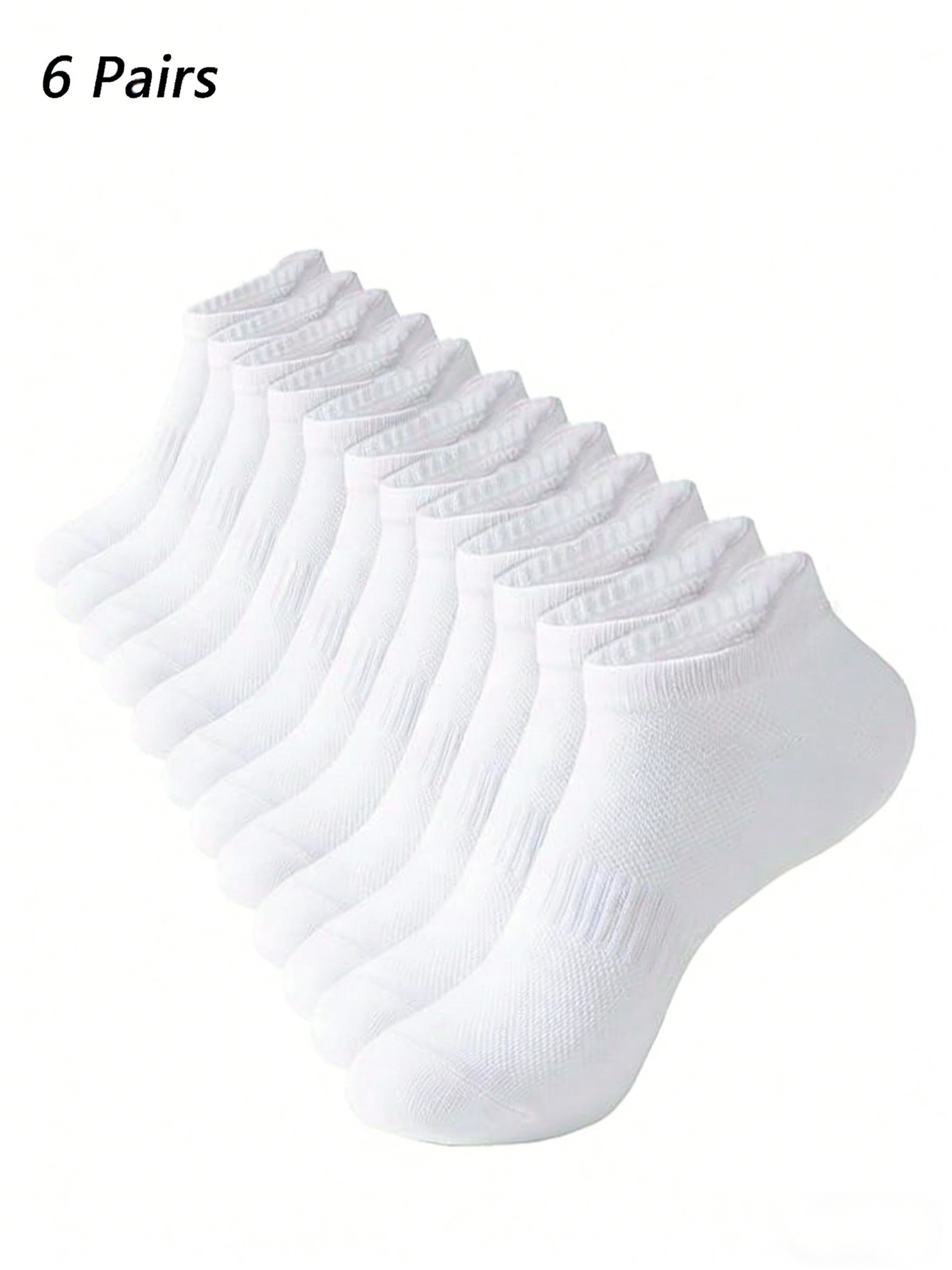 6 Pairs Women Men White Ankle  – обзор и цена Pipe Bending Spring