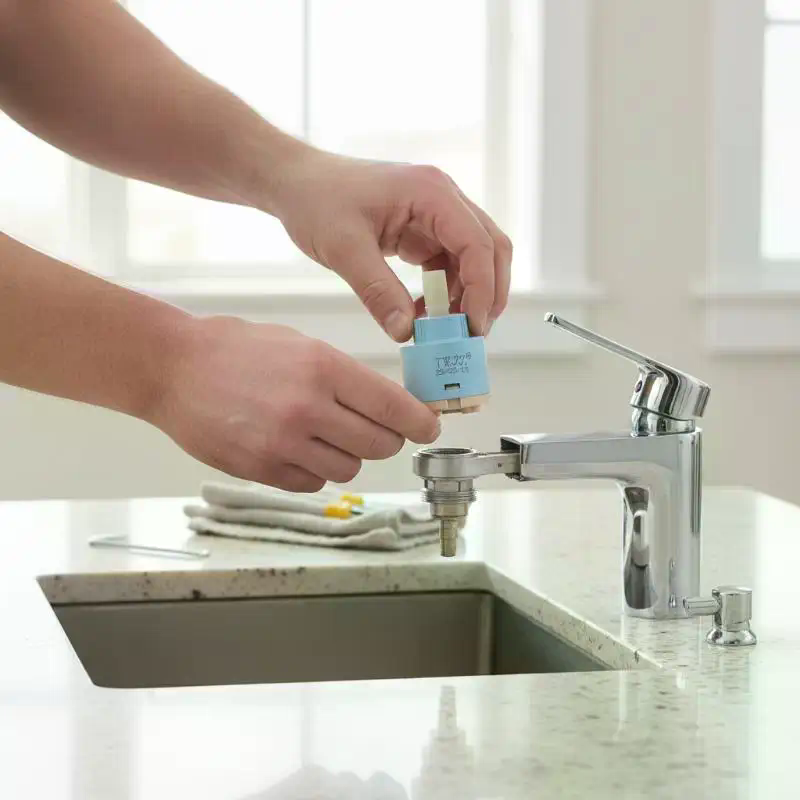 1Pcs Plastic Ceramic Cartridge – обзор и цена Basin Mixer Cartridge